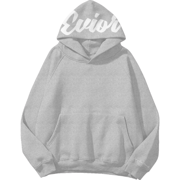 Puff Print Hoodie - Grey