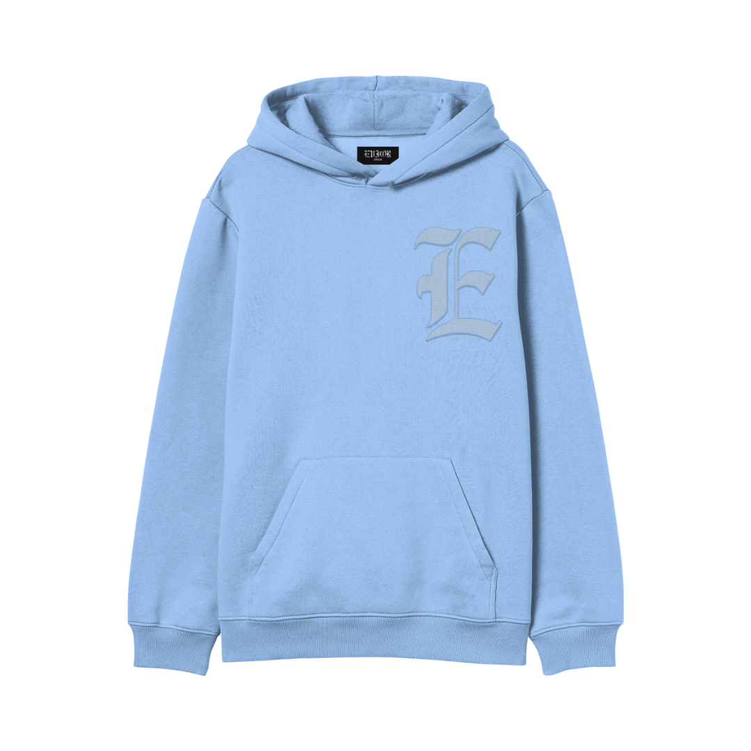 E Hoodie - Blue